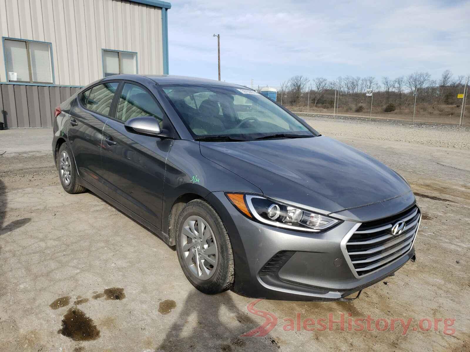 KMHD74LF1HU170484 2017 HYUNDAI ELANTRA