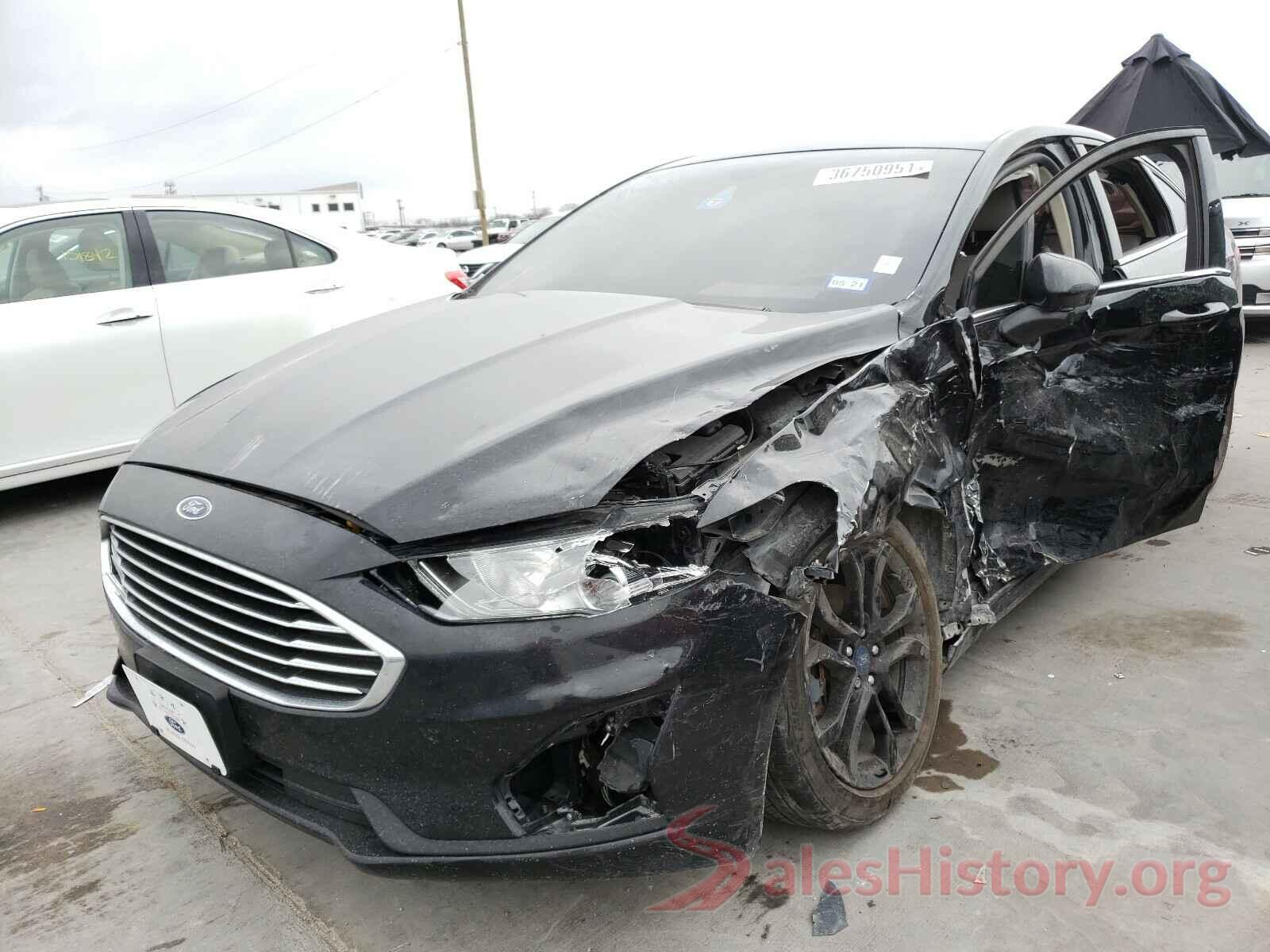 3FA6P0HD8KR169625 2019 FORD FUSION