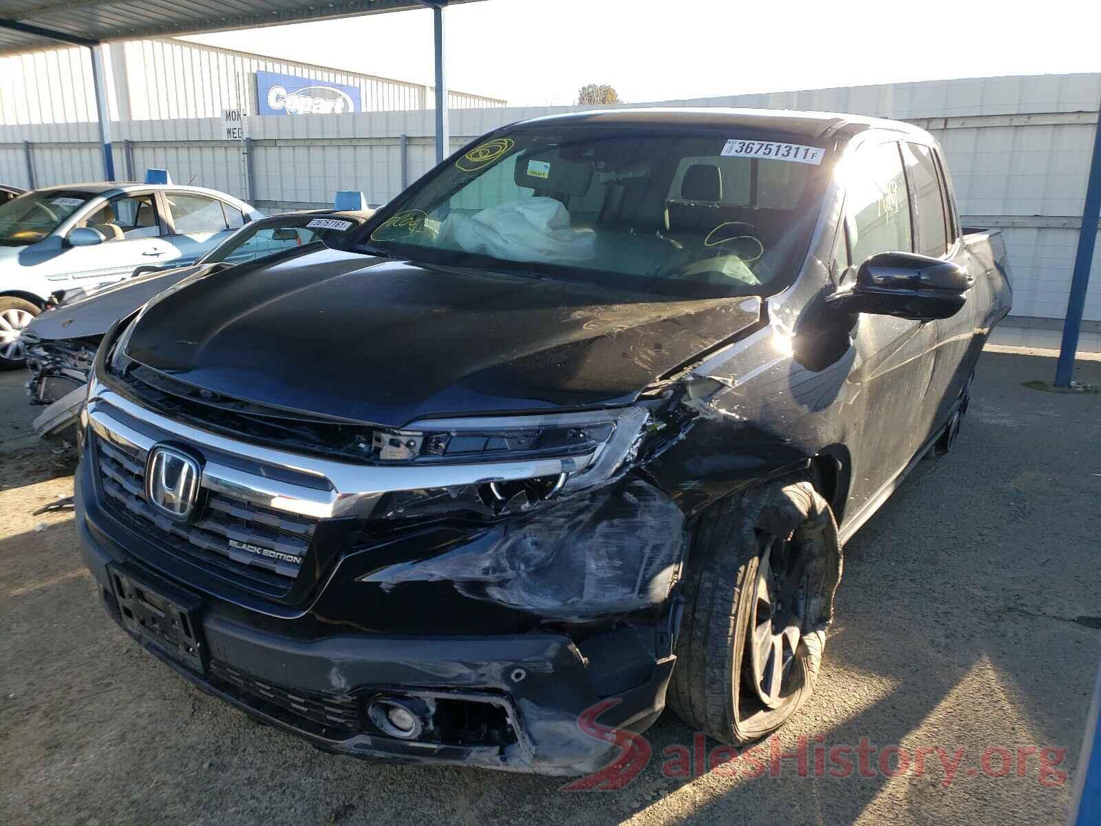 5FPYK3F82KB048266 2019 HONDA RIDGELINE