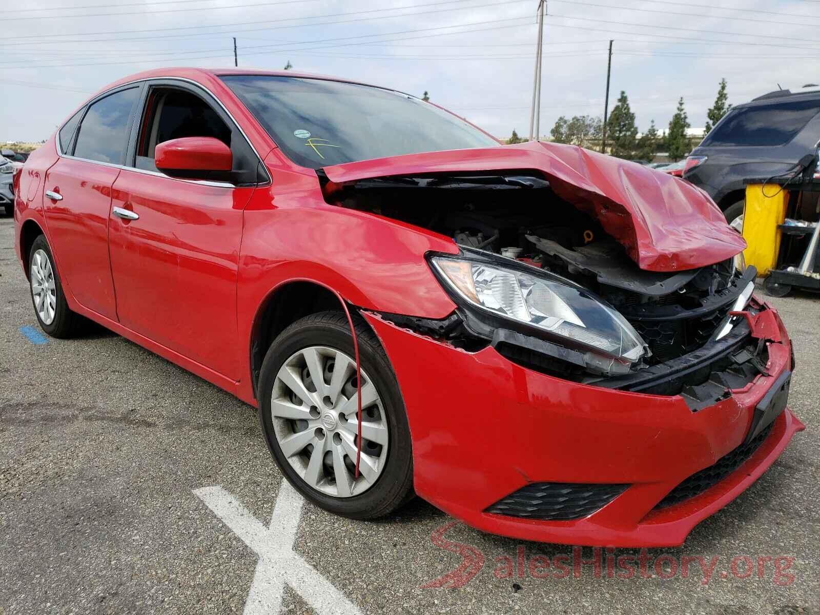 3N1AB7AP1HY285539 2017 NISSAN SENTRA