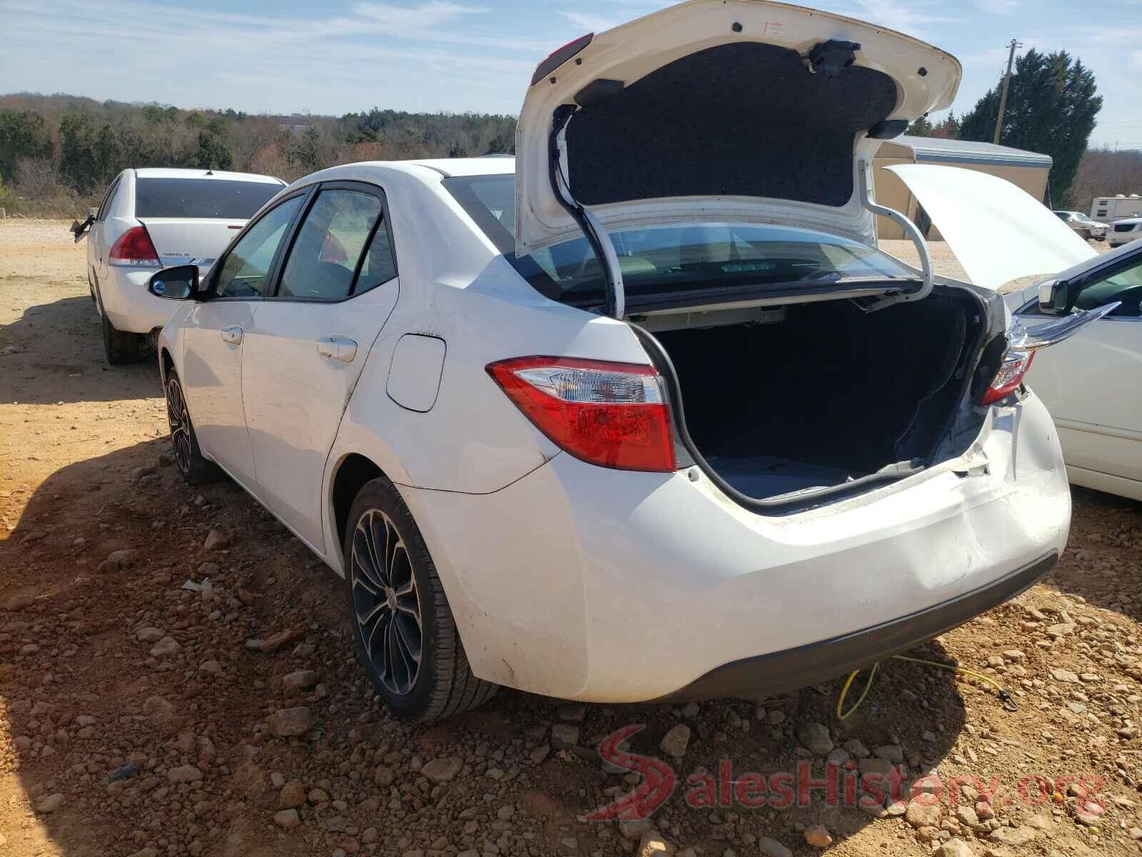 5YFBURHE5GP505579 2016 TOYOTA COROLLA