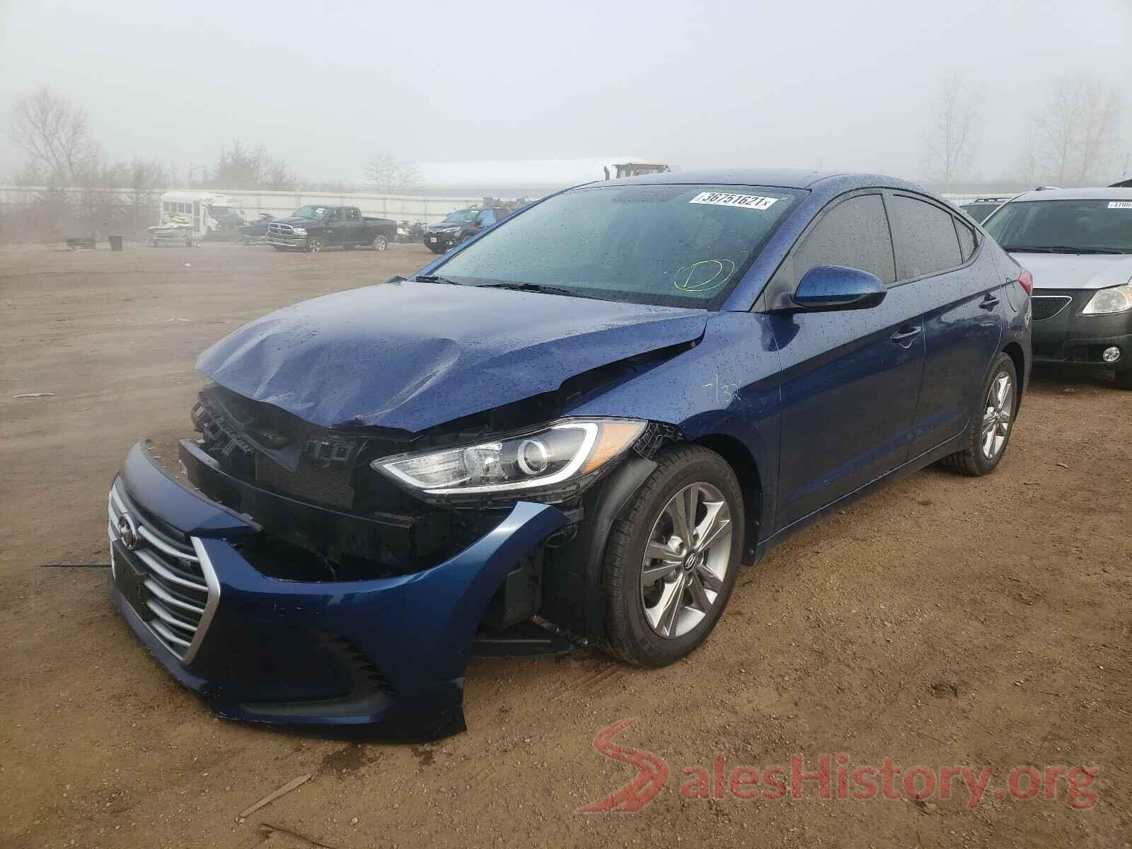 5NPD84LF6HH049946 2017 HYUNDAI ELANTRA