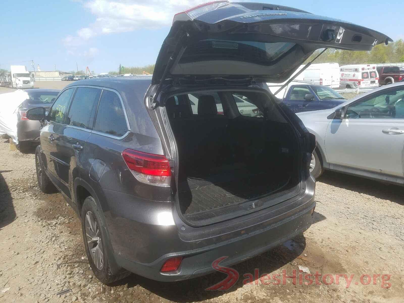 5TDBZRFH7KS740323 2019 TOYOTA HIGHLANDER