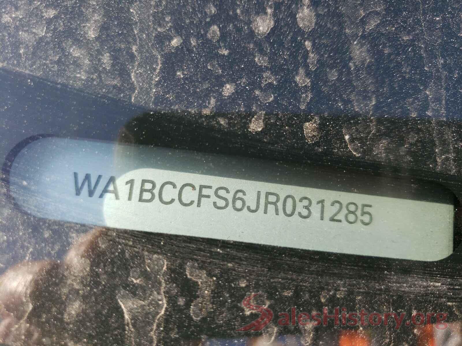 WA1BCCFS6JR031285 2018 AUDI Q3