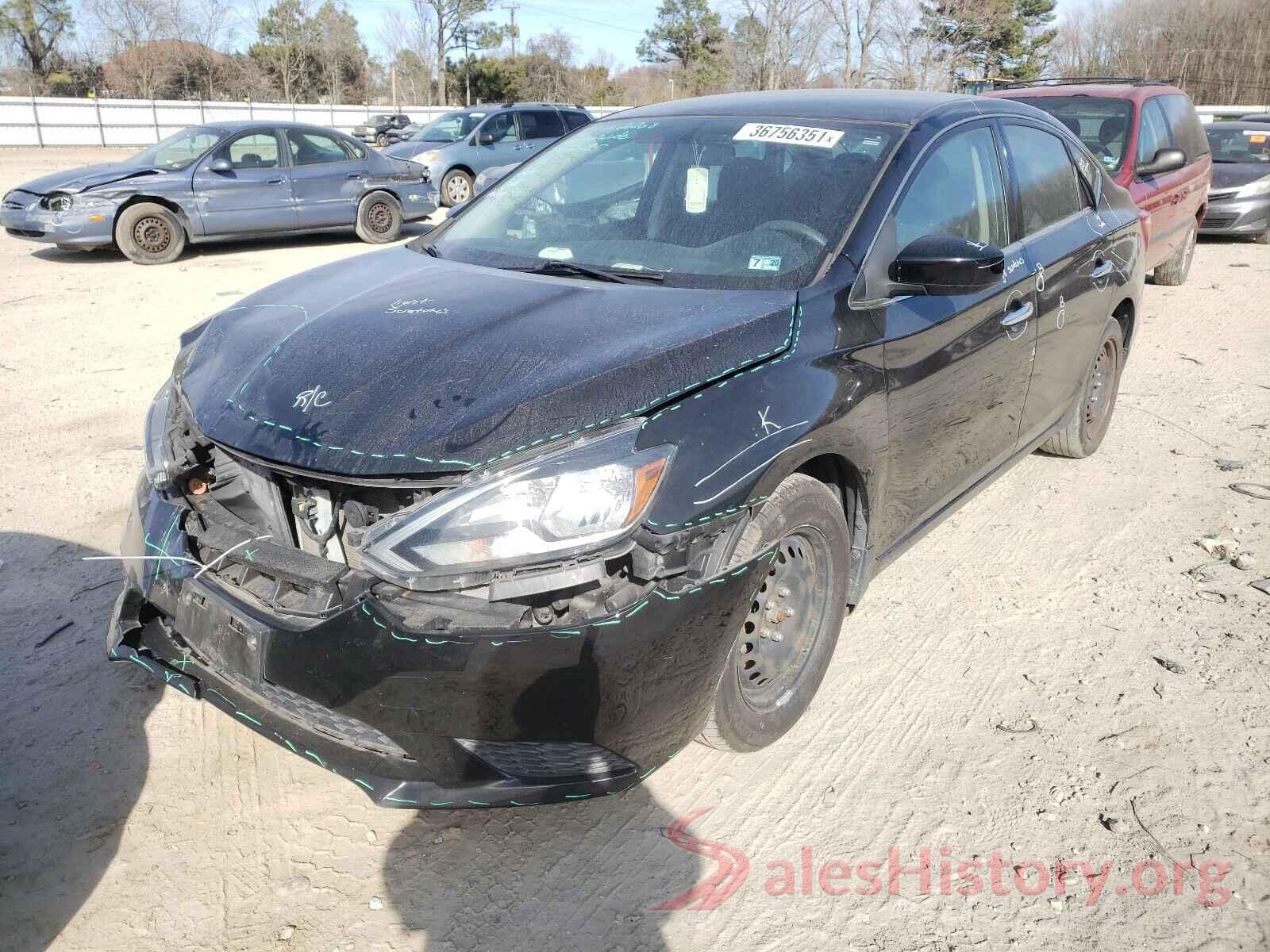 3N1AB7AP5GY210728 2016 NISSAN SENTRA