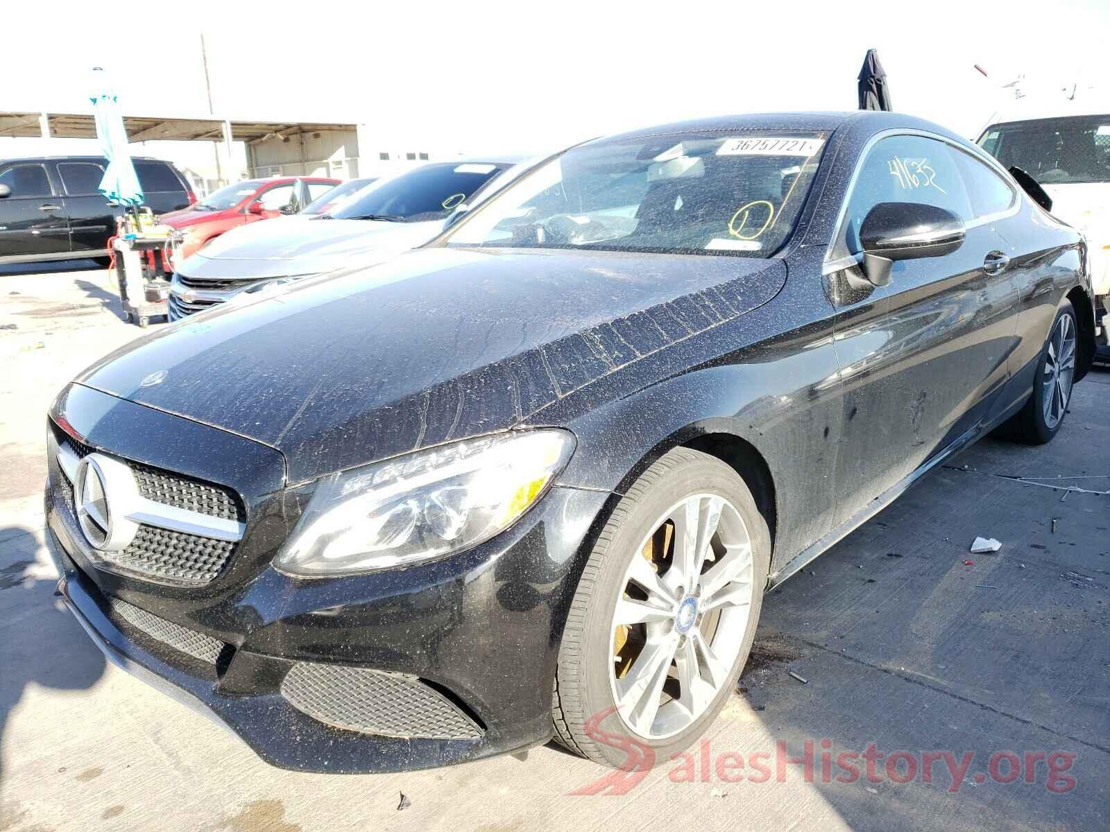 WDDWJ4JBXHF497037 2017 MERCEDES-BENZ C CLASS