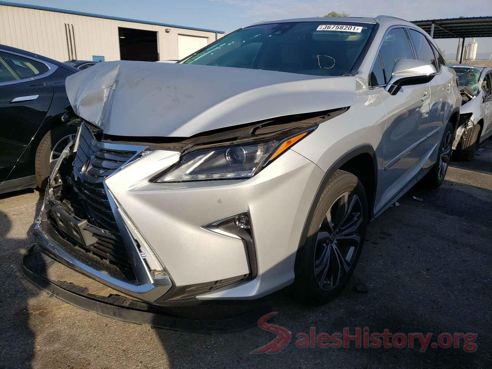 2T2ZZMCAXKC133698 2019 LEXUS RX350