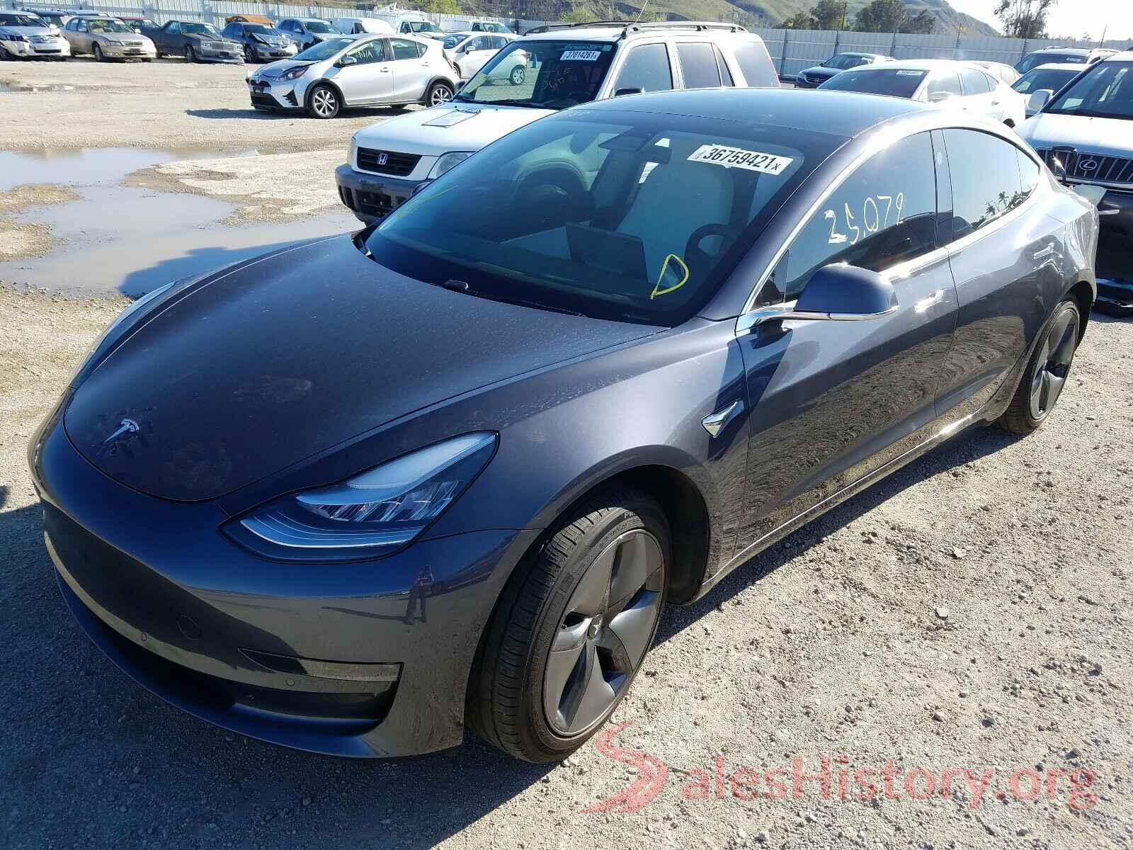 5YJ3E1EB9KF391166 2019 TESLA MODEL 3