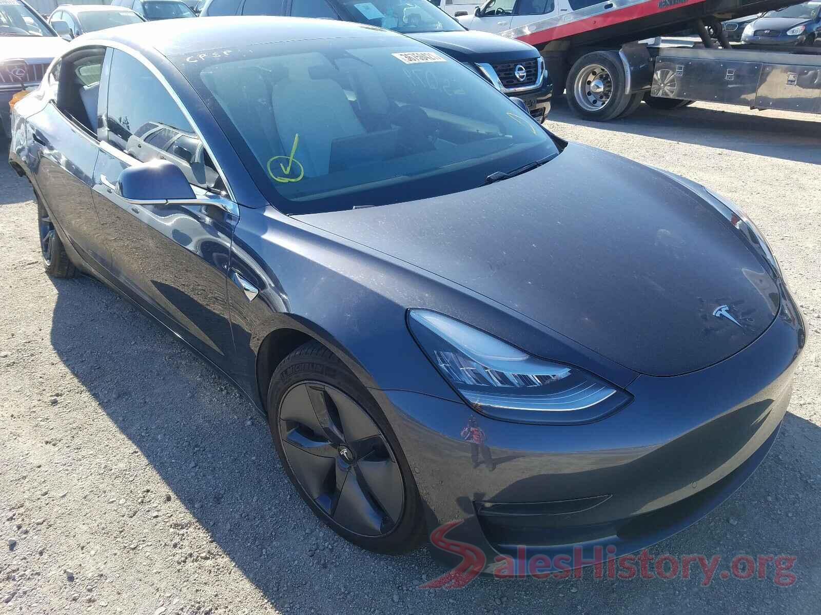 5YJ3E1EB9KF391166 2019 TESLA MODEL 3