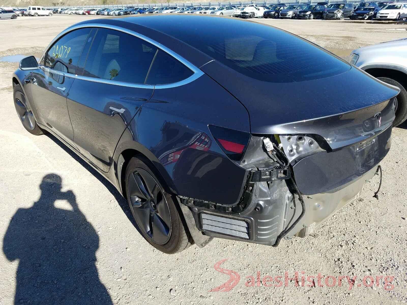 5YJ3E1EB9KF391166 2019 TESLA MODEL 3