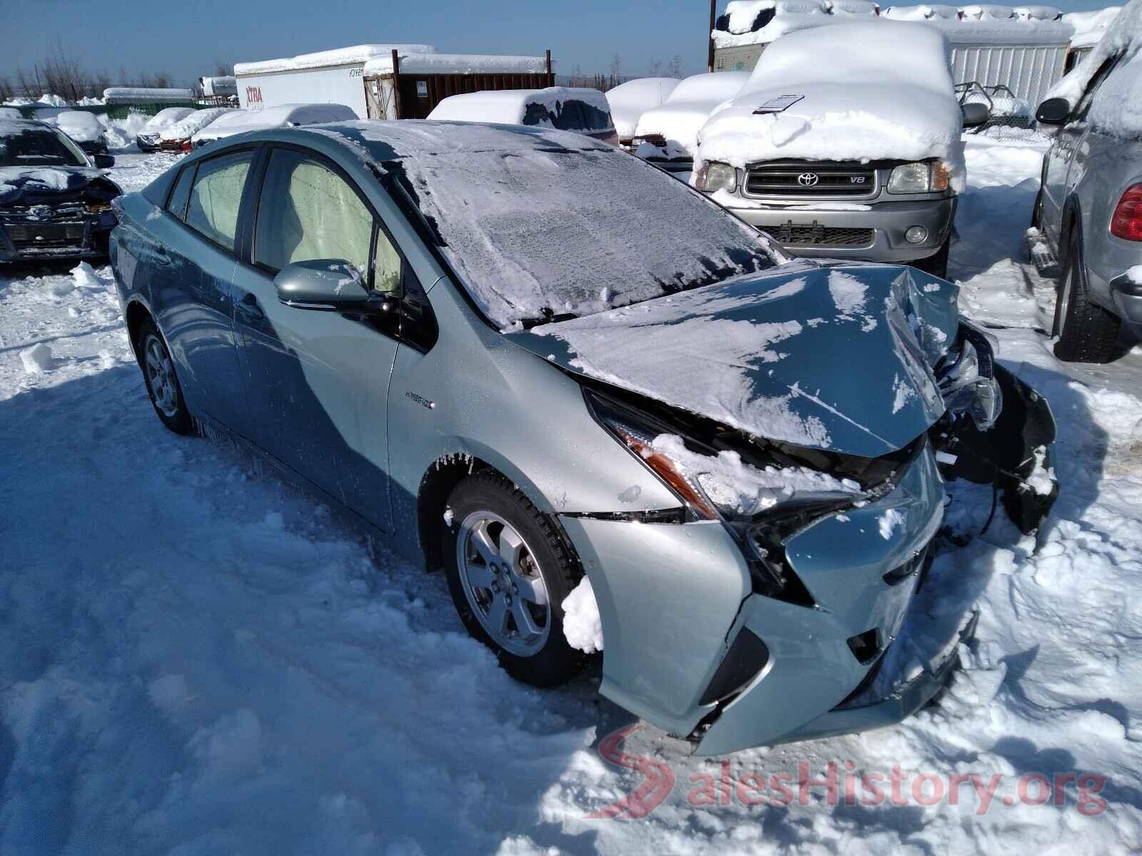 JTDKBRFU7J3583135 2018 TOYOTA PRIUS