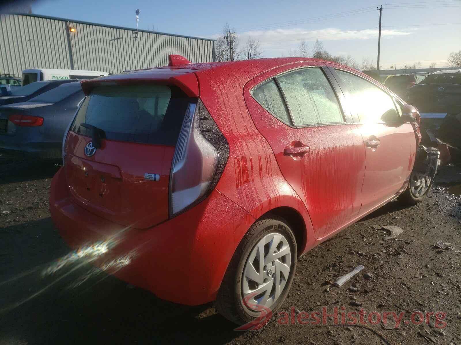 JTDKDTB37G1125619 2016 TOYOTA PRIUS