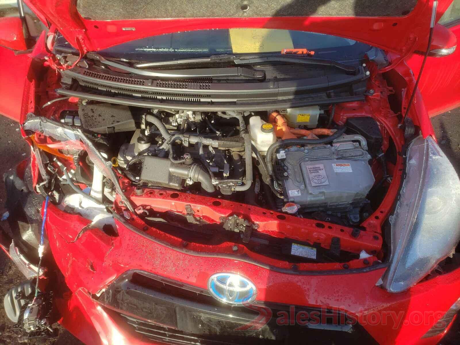 JTDKDTB37G1125619 2016 TOYOTA PRIUS