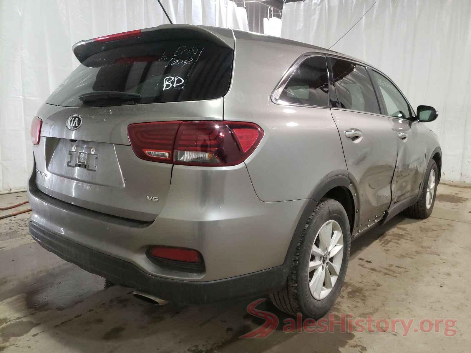 5XYPGDA57KG553141 2019 KIA SORENTO