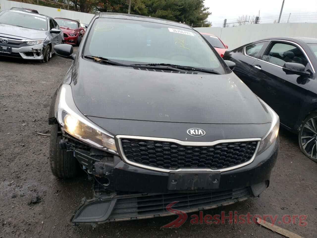 3KPFK4A75HE013255 2017 KIA FORTE