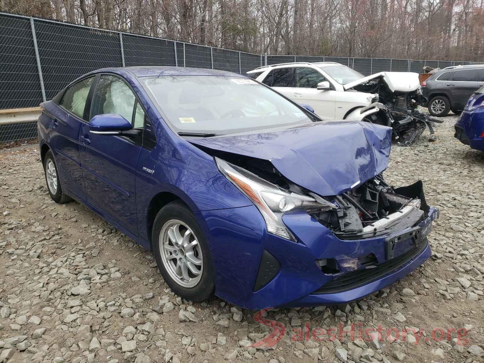 JTDKARFU7G3505076 2016 TOYOTA PRIUS