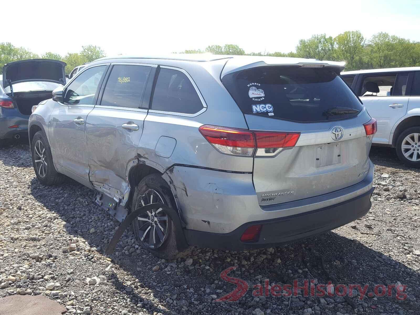 5TDJZRFH9HS403009 2017 TOYOTA HIGHLANDER