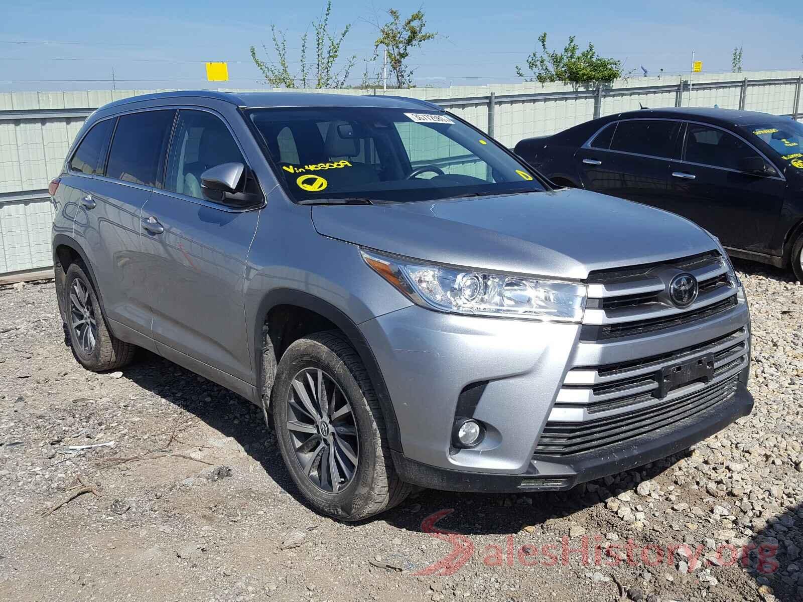 5TDJZRFH9HS403009 2017 TOYOTA HIGHLANDER