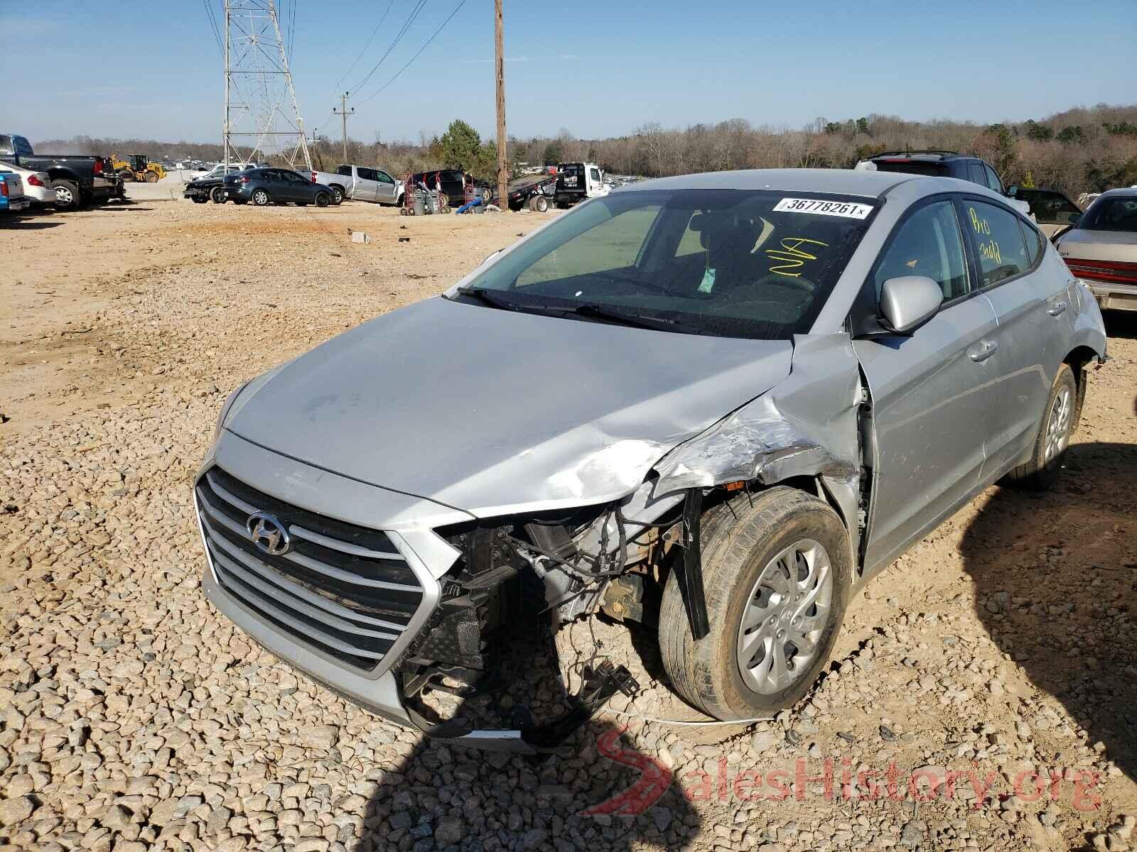 5NPD74LF6JH338222 2018 HYUNDAI ELANTRA