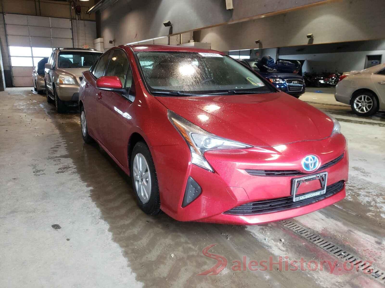 JTDKBRFU4G3516842 2016 TOYOTA PRIUS