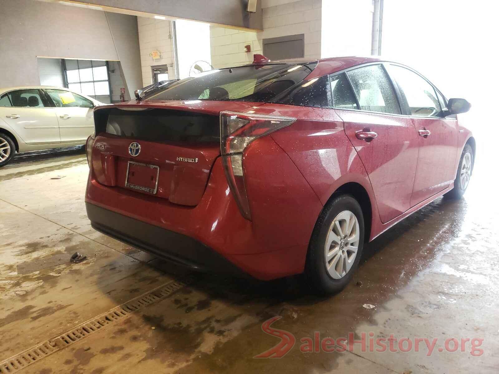 JTDKBRFU4G3516842 2016 TOYOTA PRIUS