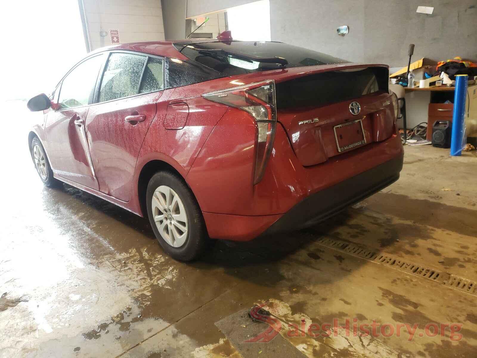 JTDKBRFU4G3516842 2016 TOYOTA PRIUS