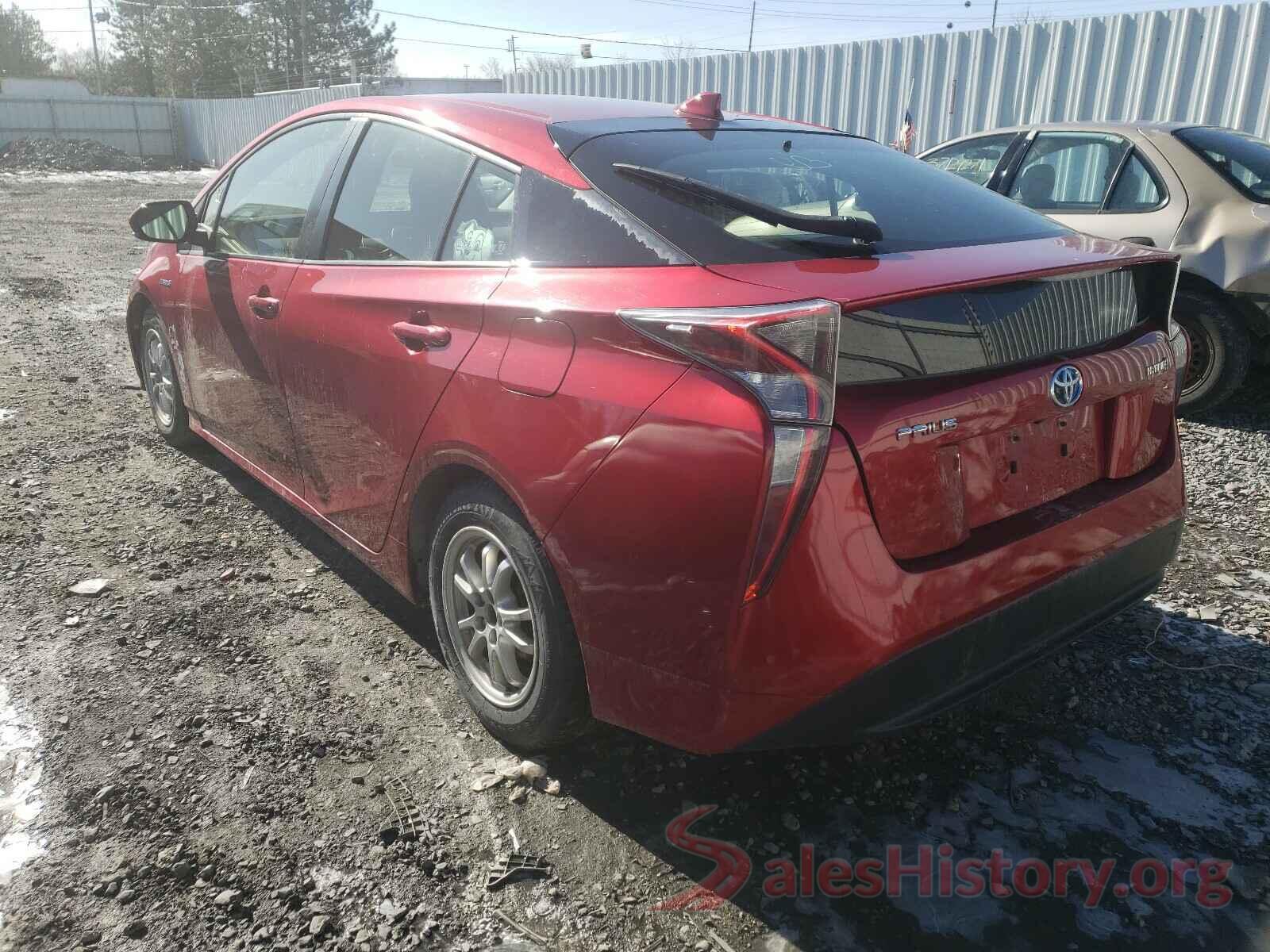 JTDKBRFU2G3502969 2016 TOYOTA PRIUS