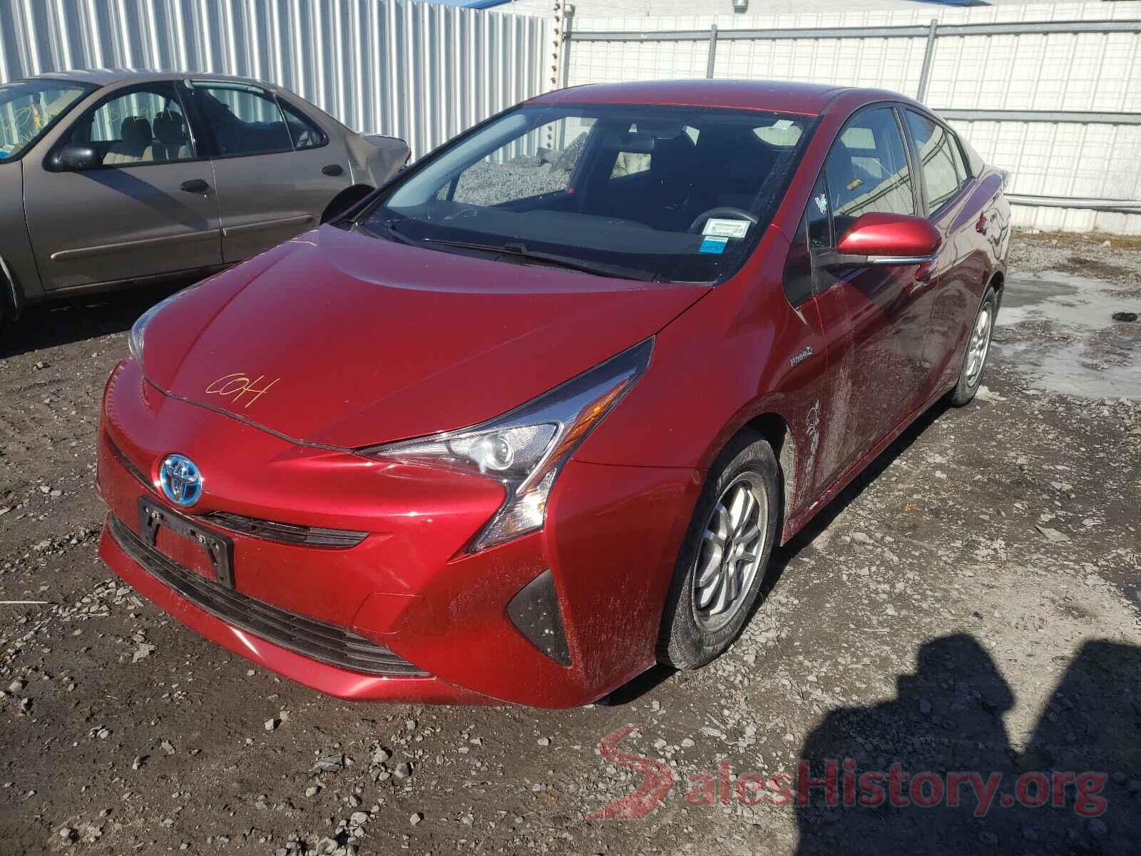 JTDKBRFU2G3502969 2016 TOYOTA PRIUS