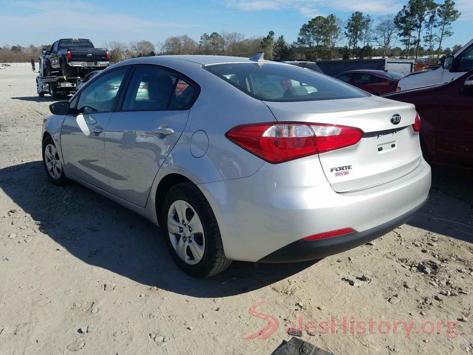 KNAFK4A65G5466144 2016 KIA FORTE