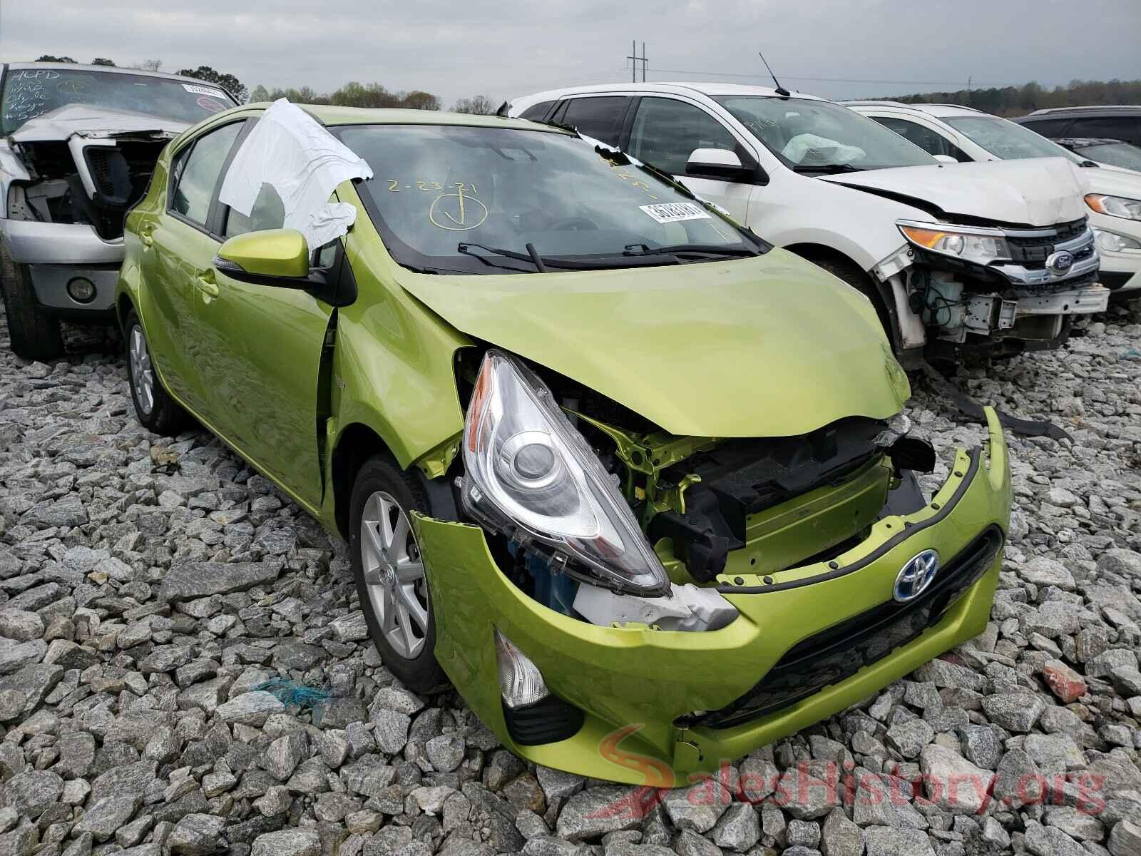 JTDKDTB34G1123732 2016 TOYOTA PRIUS