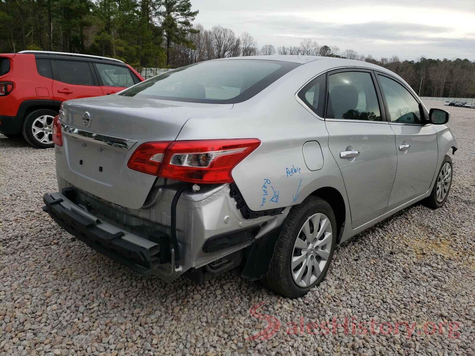 3N1AB7AP3KY355985 2019 NISSAN SENTRA