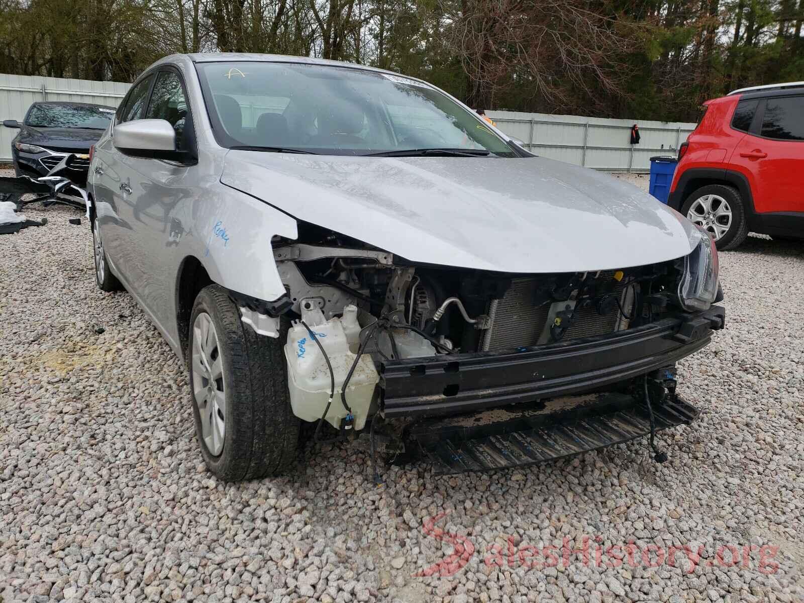 3N1AB7AP3KY355985 2019 NISSAN SENTRA