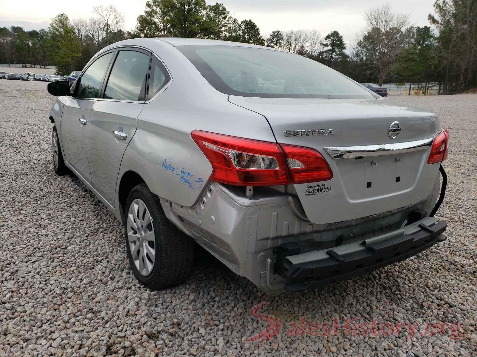 3N1AB7AP3KY355985 2019 NISSAN SENTRA