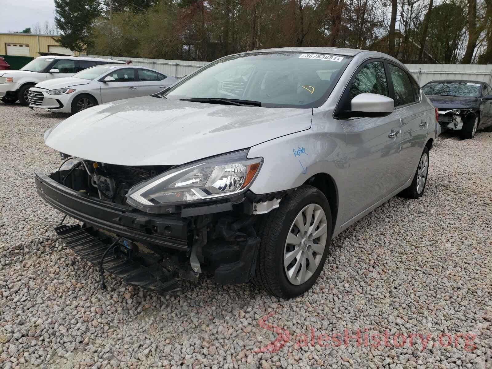 3N1AB7AP3KY355985 2019 NISSAN SENTRA