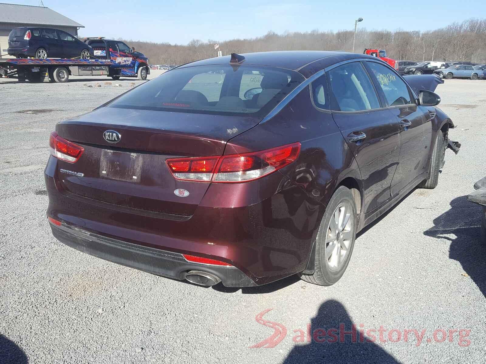 5XXGT4L30GG020289 2016 KIA OPTIMA