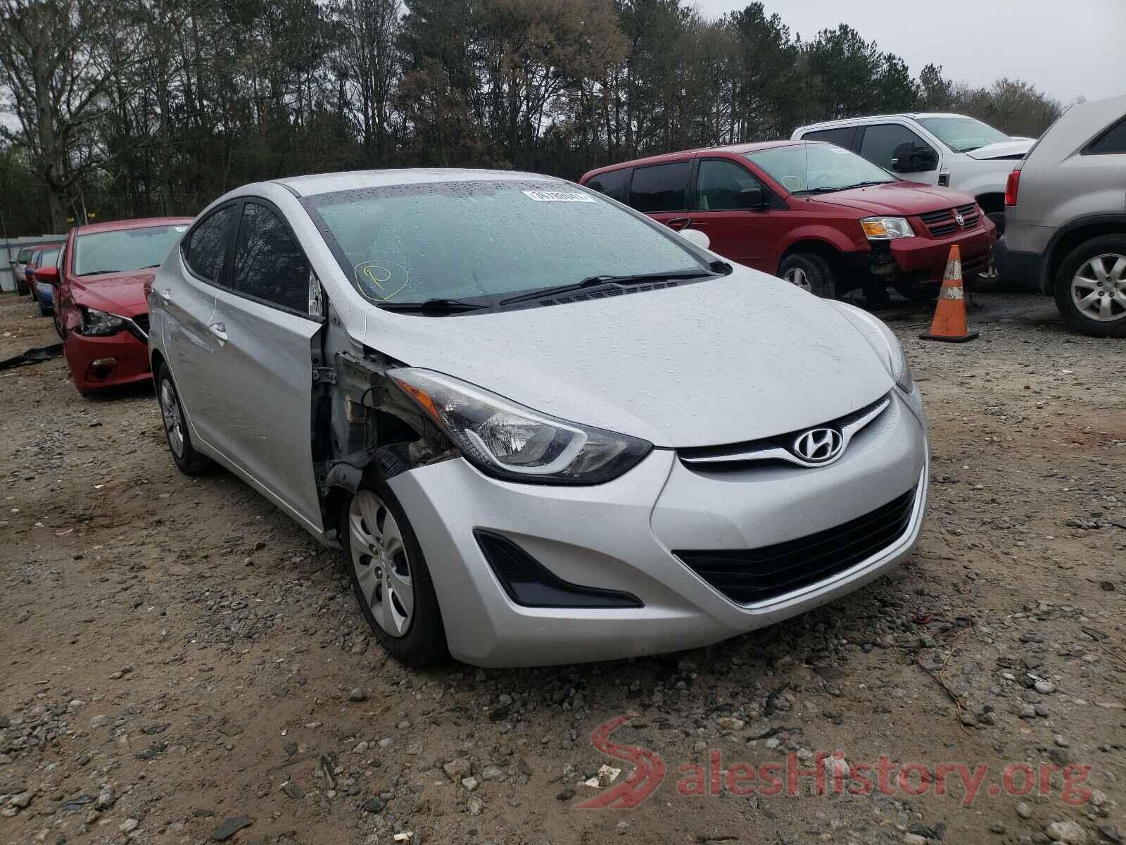 5NPDH4AE0GH703414 2016 HYUNDAI ELANTRA