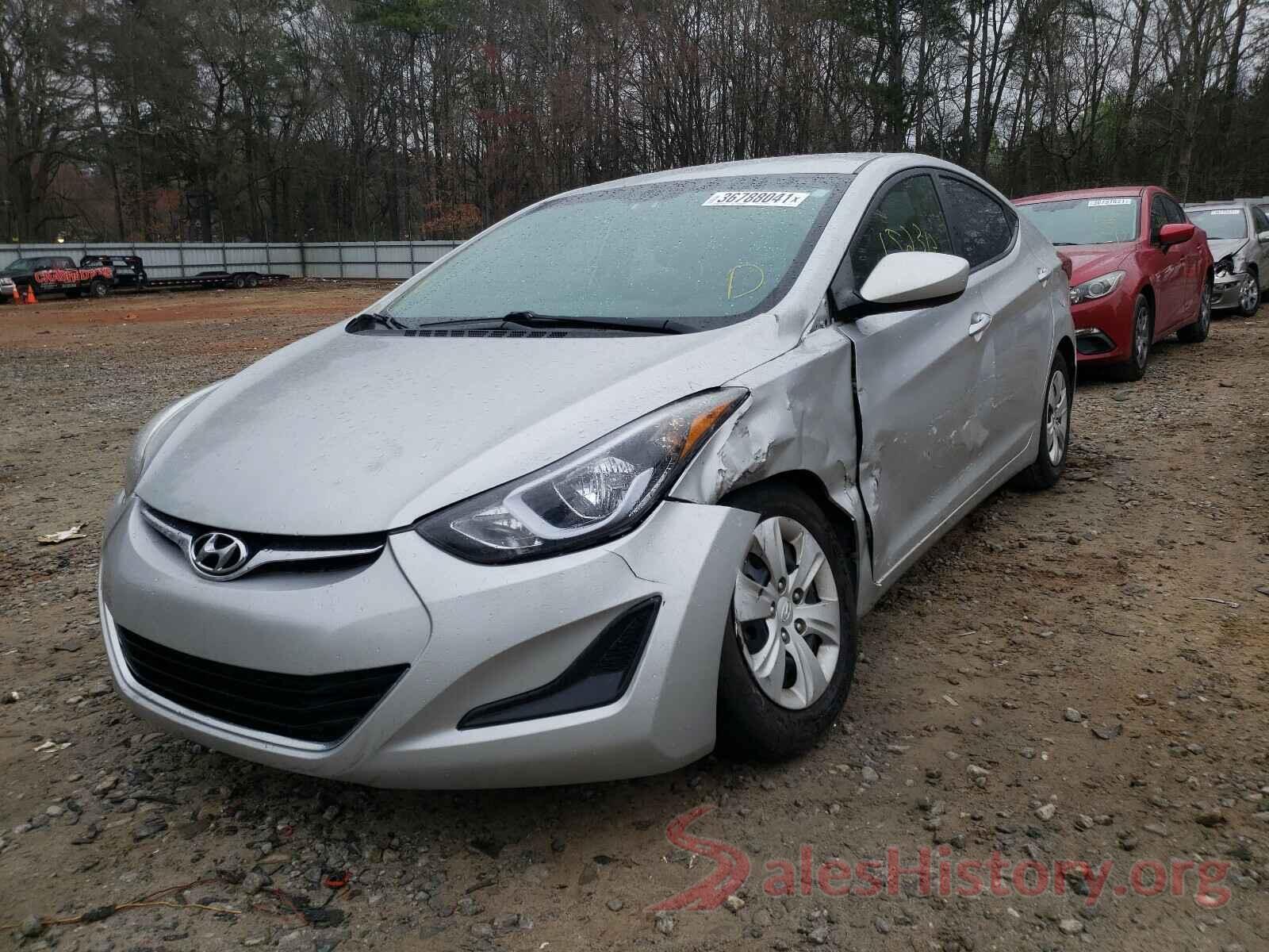 5NPDH4AE0GH703414 2016 HYUNDAI ELANTRA