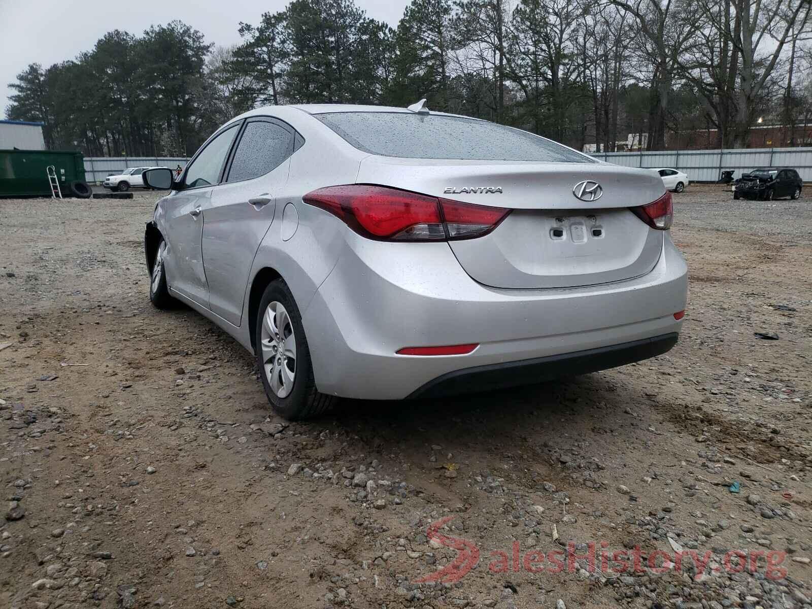 5NPDH4AE0GH703414 2016 HYUNDAI ELANTRA