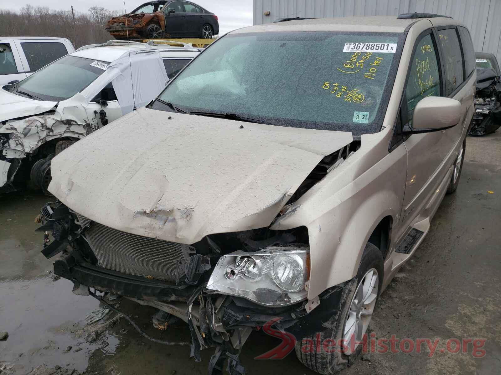 2C4RDGCGXGR225121 2016 DODGE GRAND CARA