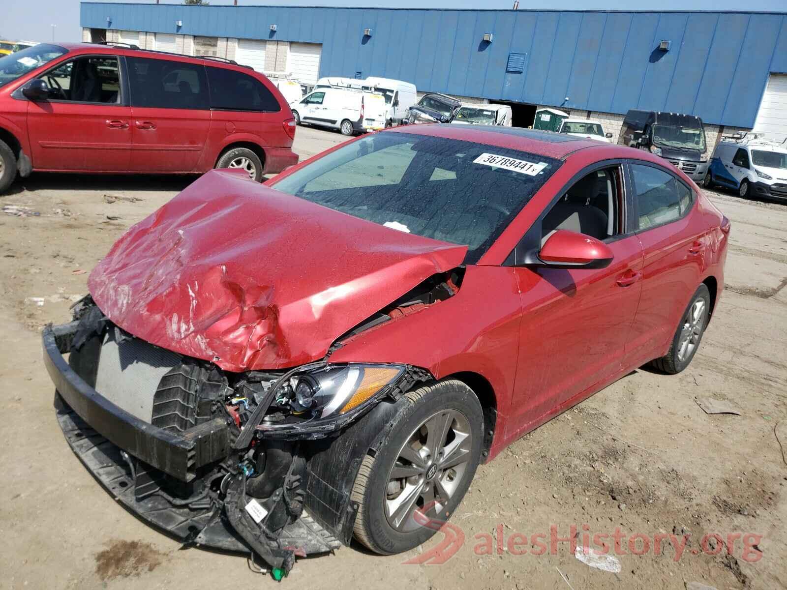 5NPD84LF0JH369981 2018 HYUNDAI ELANTRA