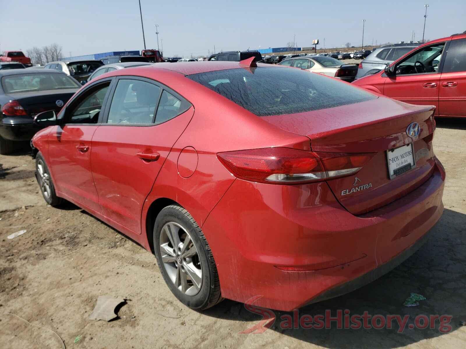 5NPD84LF0JH369981 2018 HYUNDAI ELANTRA