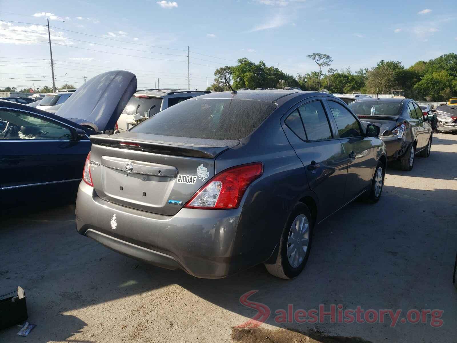 3N1CN7AP0GL834238 2016 NISSAN VERSA