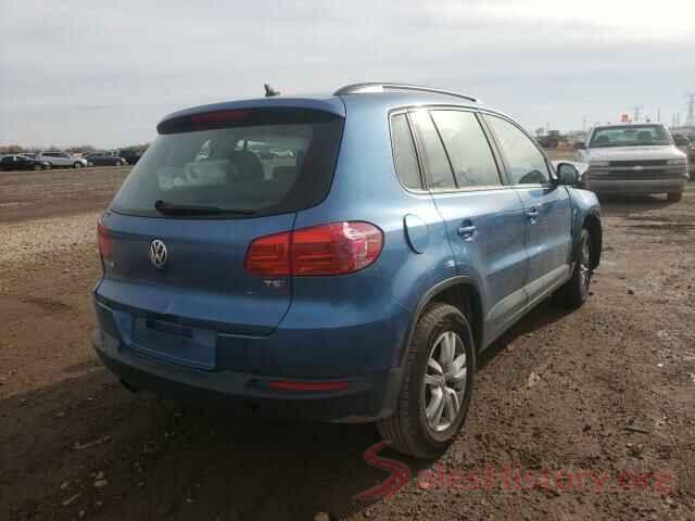 WVGAV7AX2HK003987 2017 VOLKSWAGEN TIGUAN