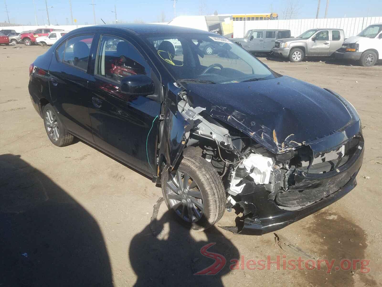 ML32F3FJ1KHF16998 2019 MITSUBISHI MIRAGE