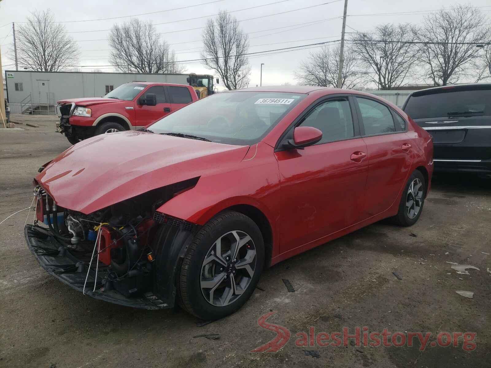 3KPF24AD7KE076774 2019 KIA FORTE