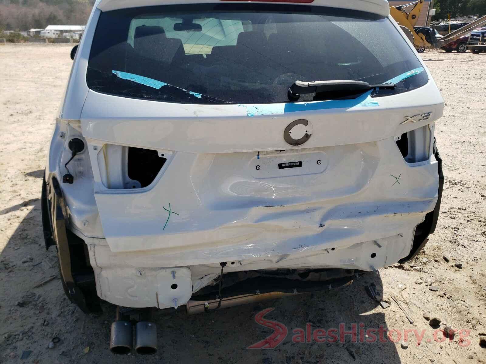 5UXWZ7C32H0X41517 2017 BMW X3