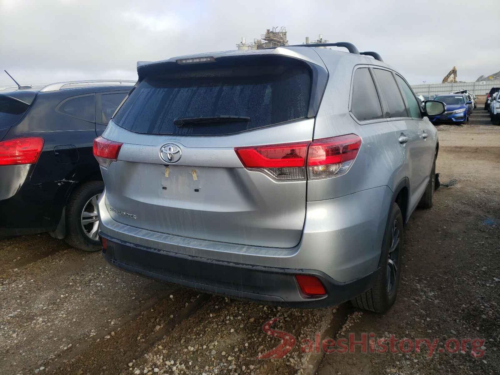 5TDZARFH3KS043284 2019 TOYOTA HIGHLANDER