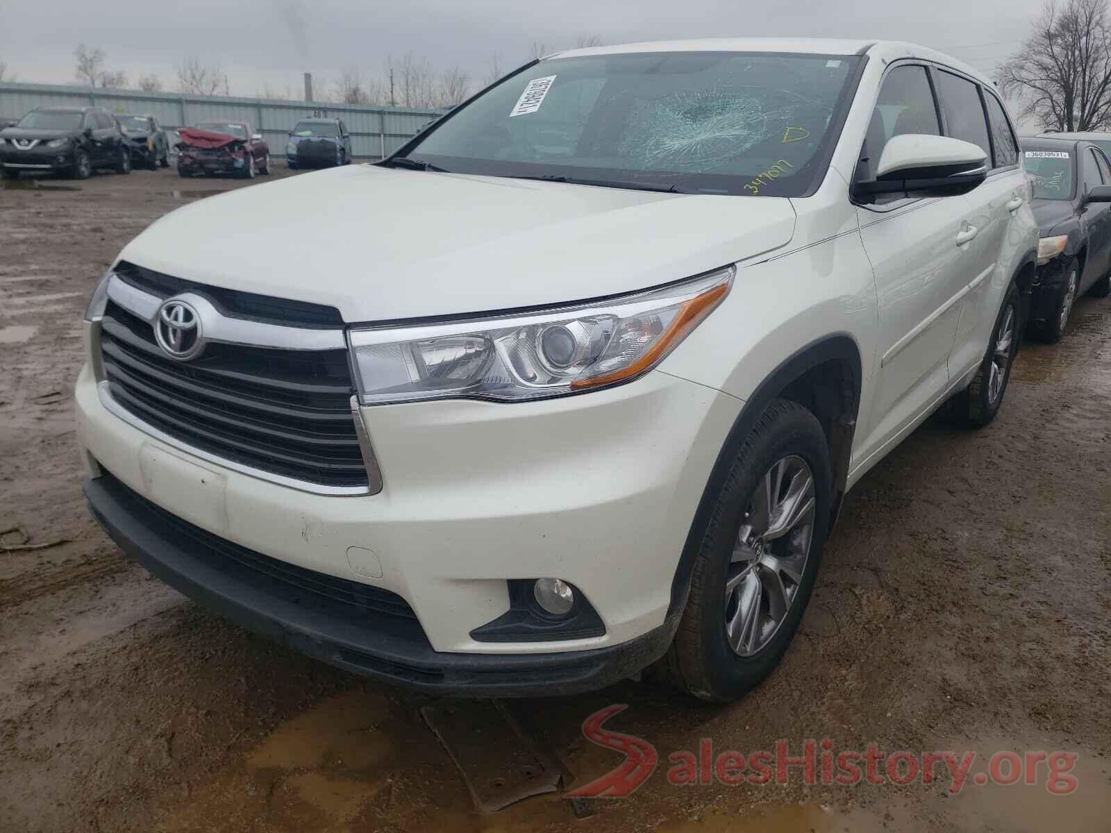 5TDBKRFH9GS347077 2016 TOYOTA HIGHLANDER