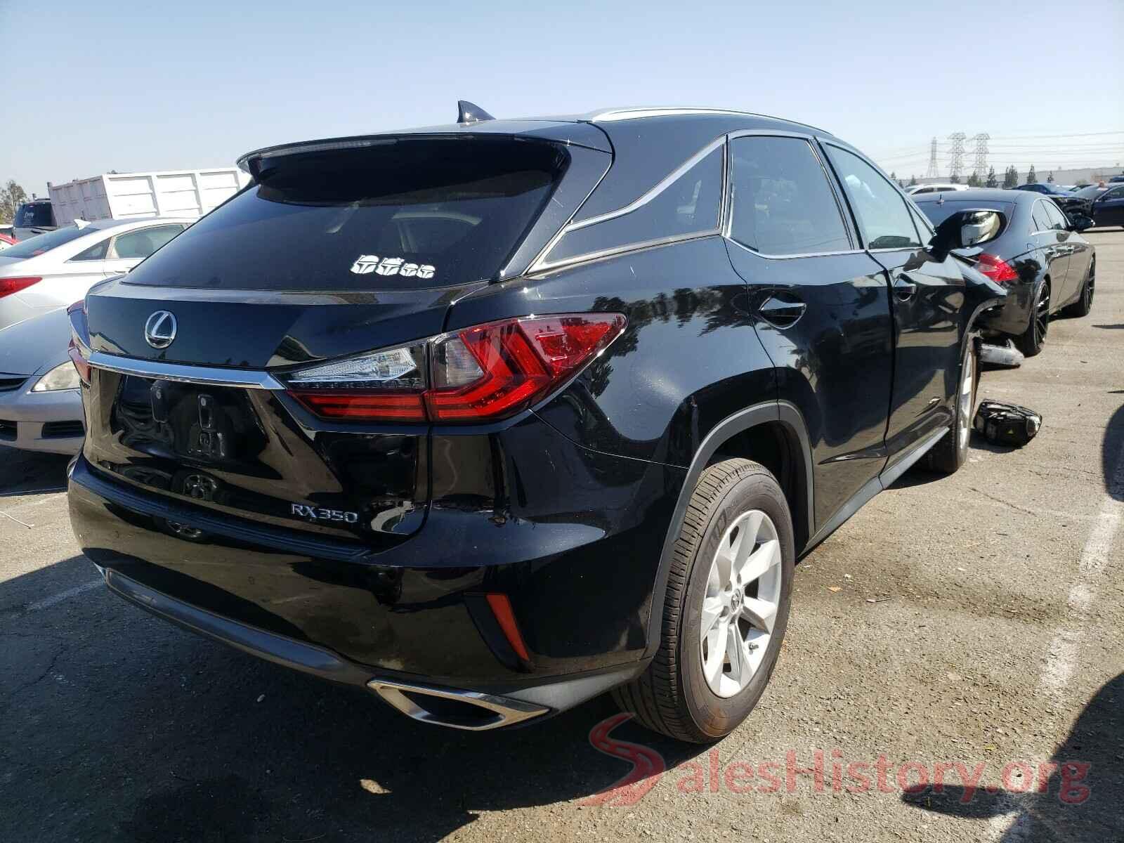 2T2ZZMCA4GC010860 2016 LEXUS RX350