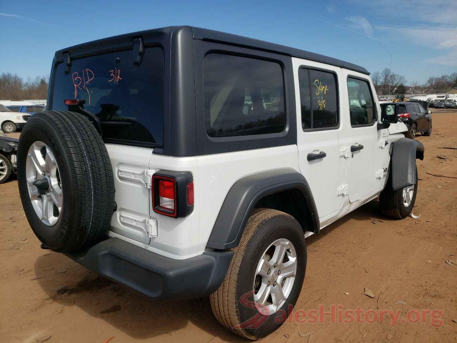 1C4HJXDG0KW555398 2019 JEEP WRANGLER